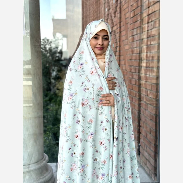 چادر رنگی اسکادا مدل ملینا دوخته شده